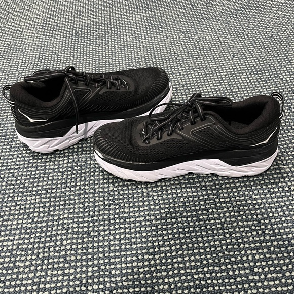 HOKA ONE ONE black and white sneakers - Picture 6 of 8